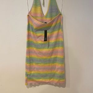 Rainbow summer dress